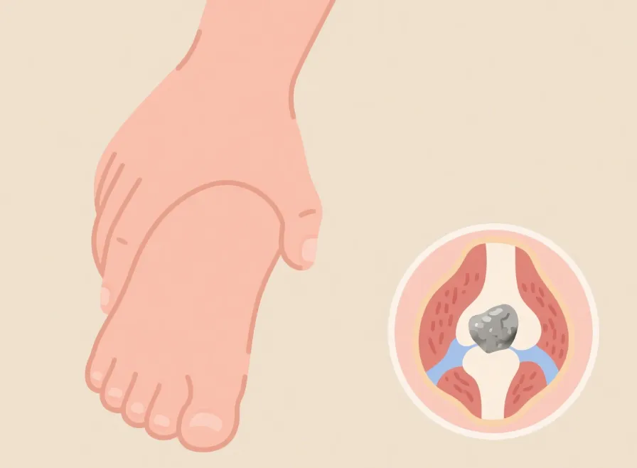 痛风痛风，痛到发疯!!!警惕：深夜口渴、关节剧痛...这些都是尿酸超标的信号~